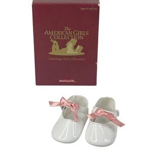 American Girl Samantha Party Shoes Pleasant Co Pinafore Tea Party Accessory Box